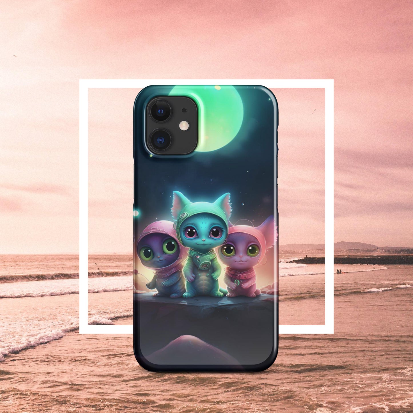 Adorable Aliens Snap Case for iPhone®