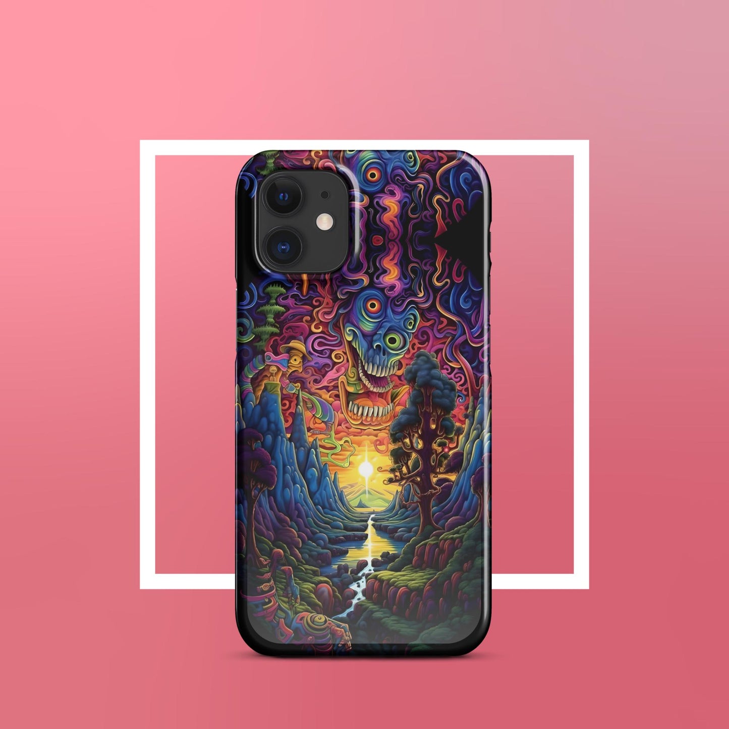 Psychedelic Dragon Snap case for iPhone®