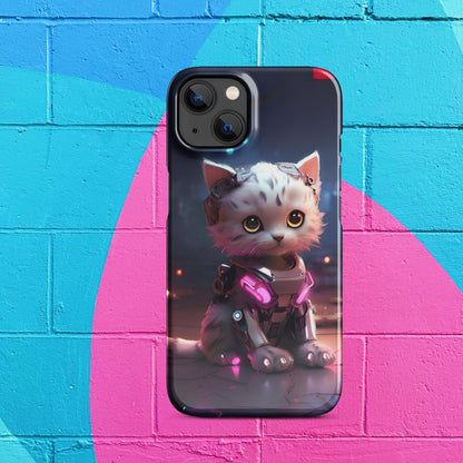 Cyberpunk Kitty Snap Case for iPhone®