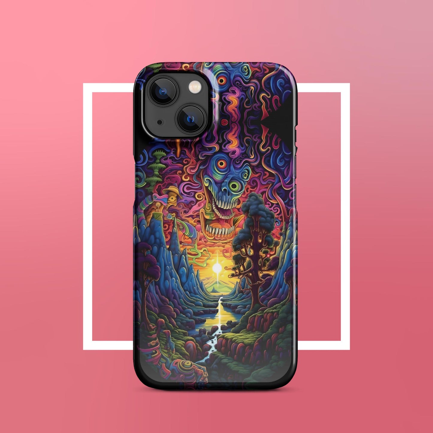 Psychedelic Dragon Snap case for iPhone®