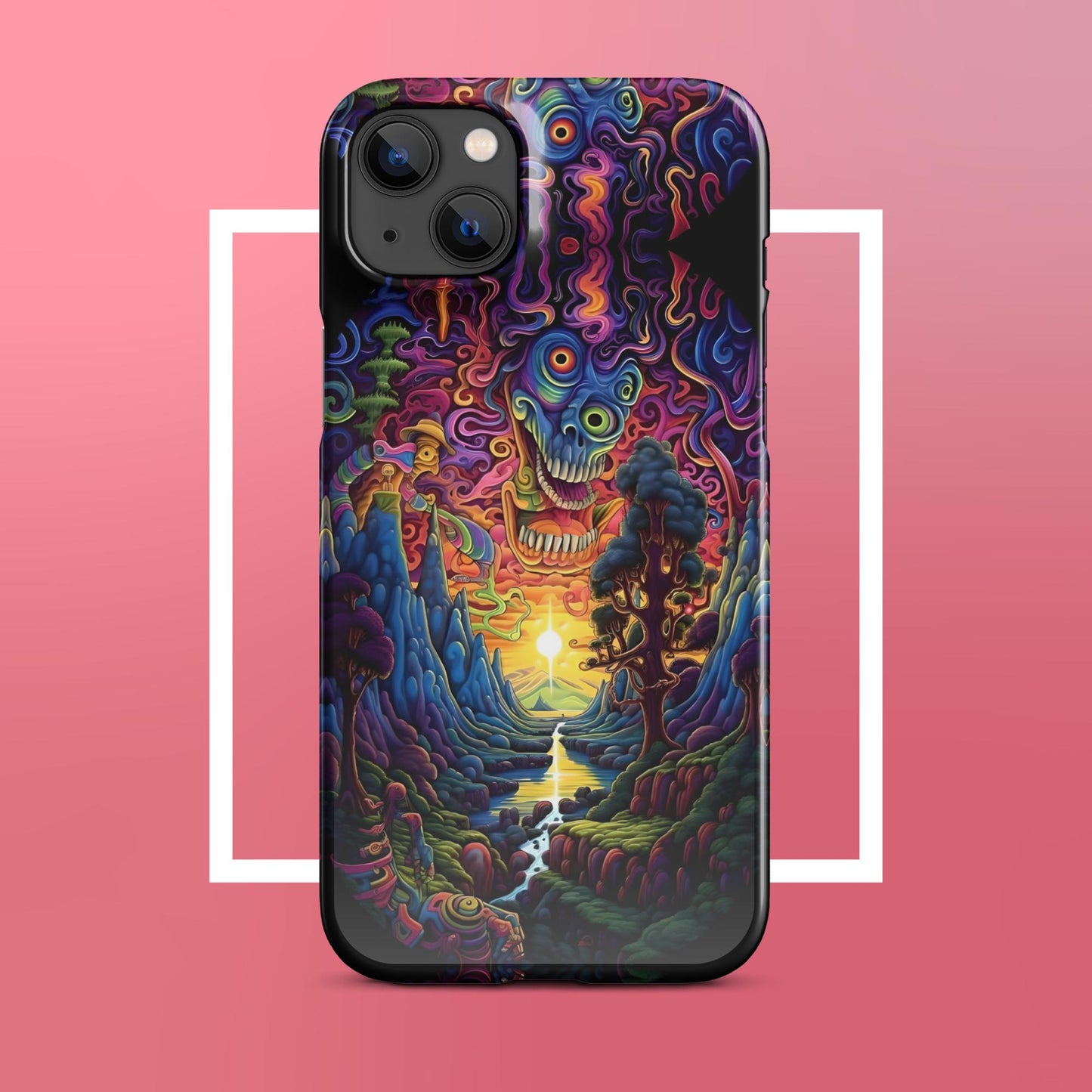 Psychedelic Dragon Snap case for iPhone®