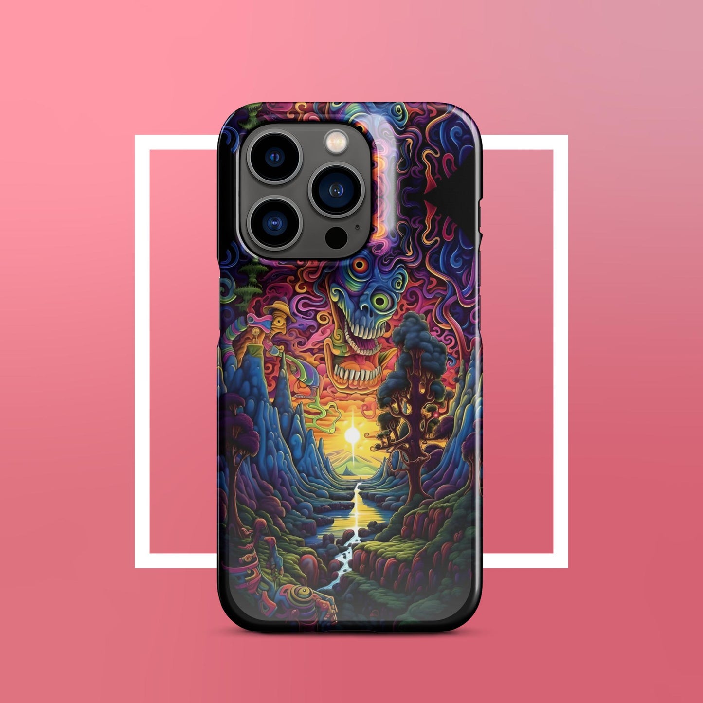 Psychedelic Dragon Snap case for iPhone®