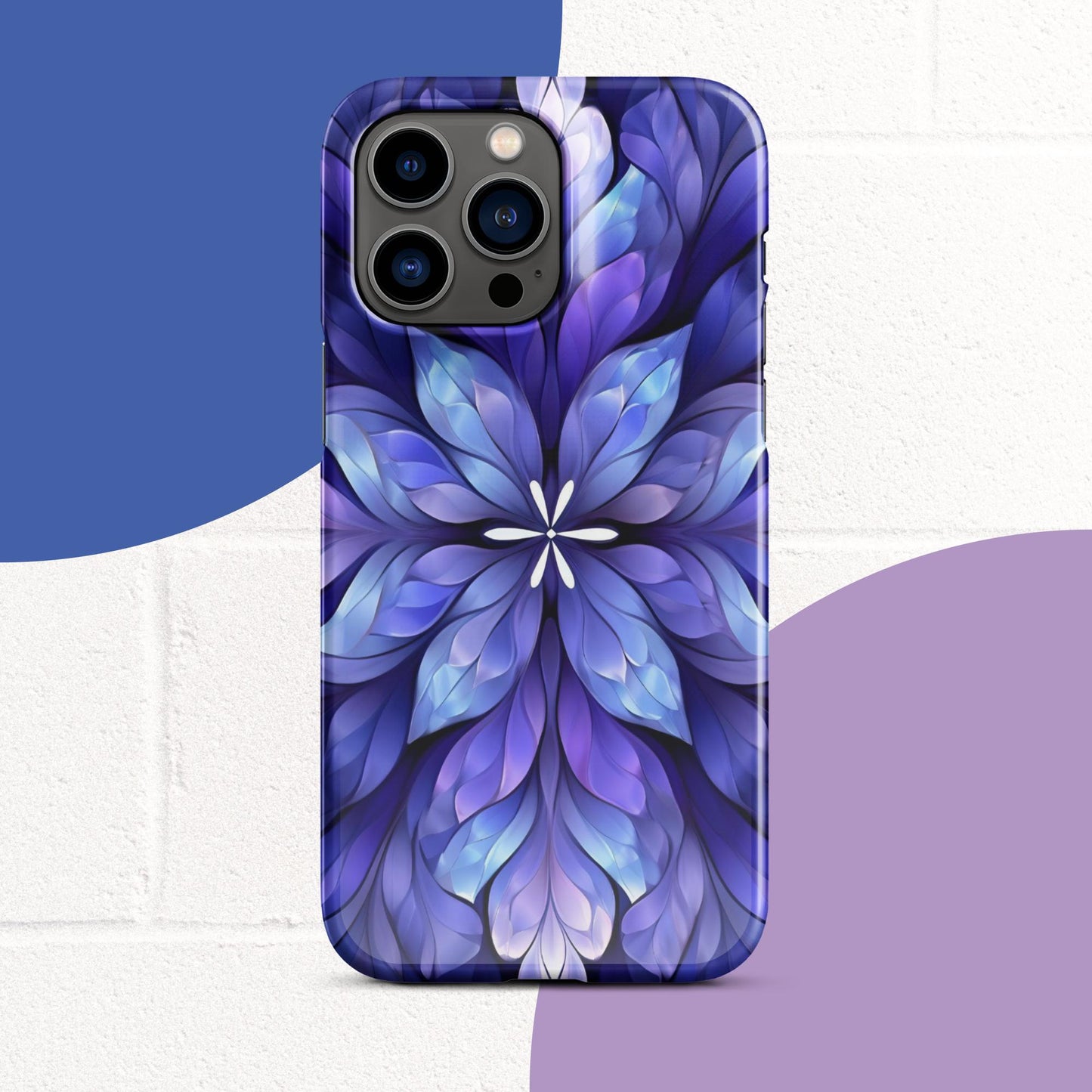Purple Luminance Snap case for iPhone®