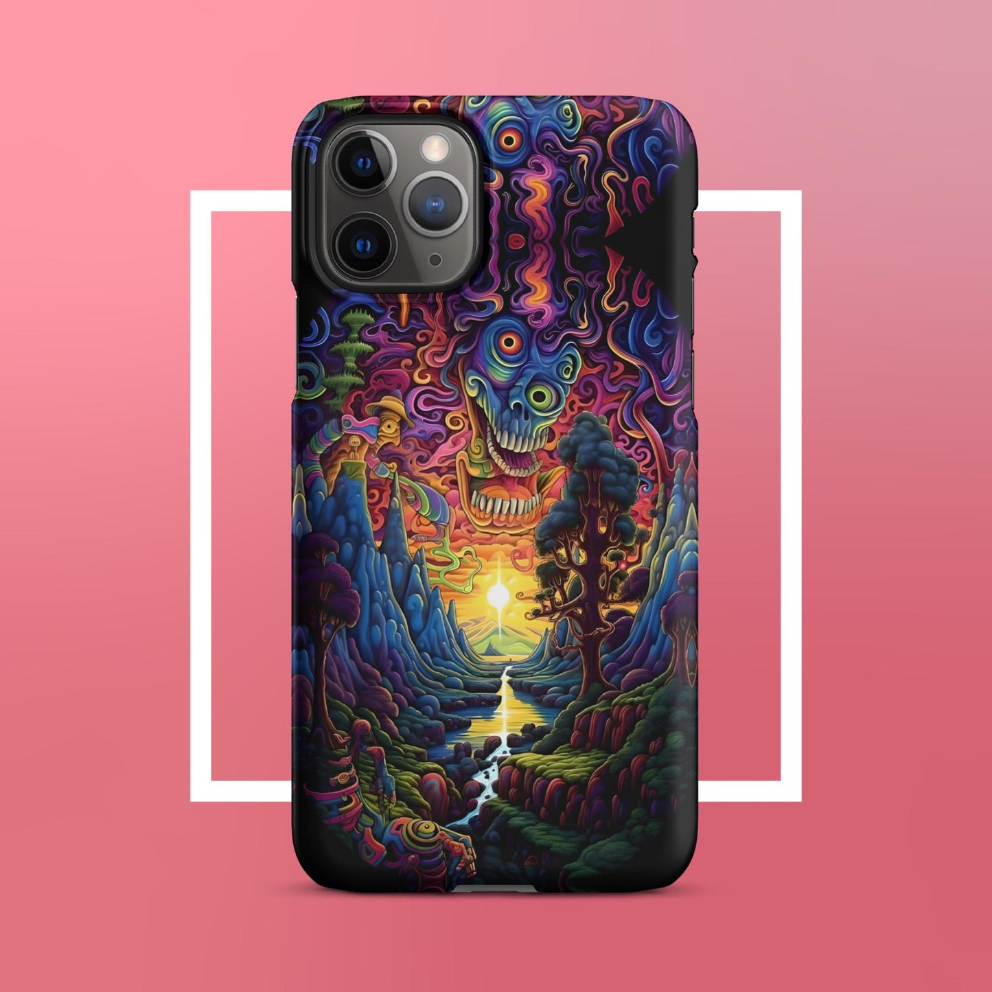 Psychedelic Dragon Snap case for iPhone®