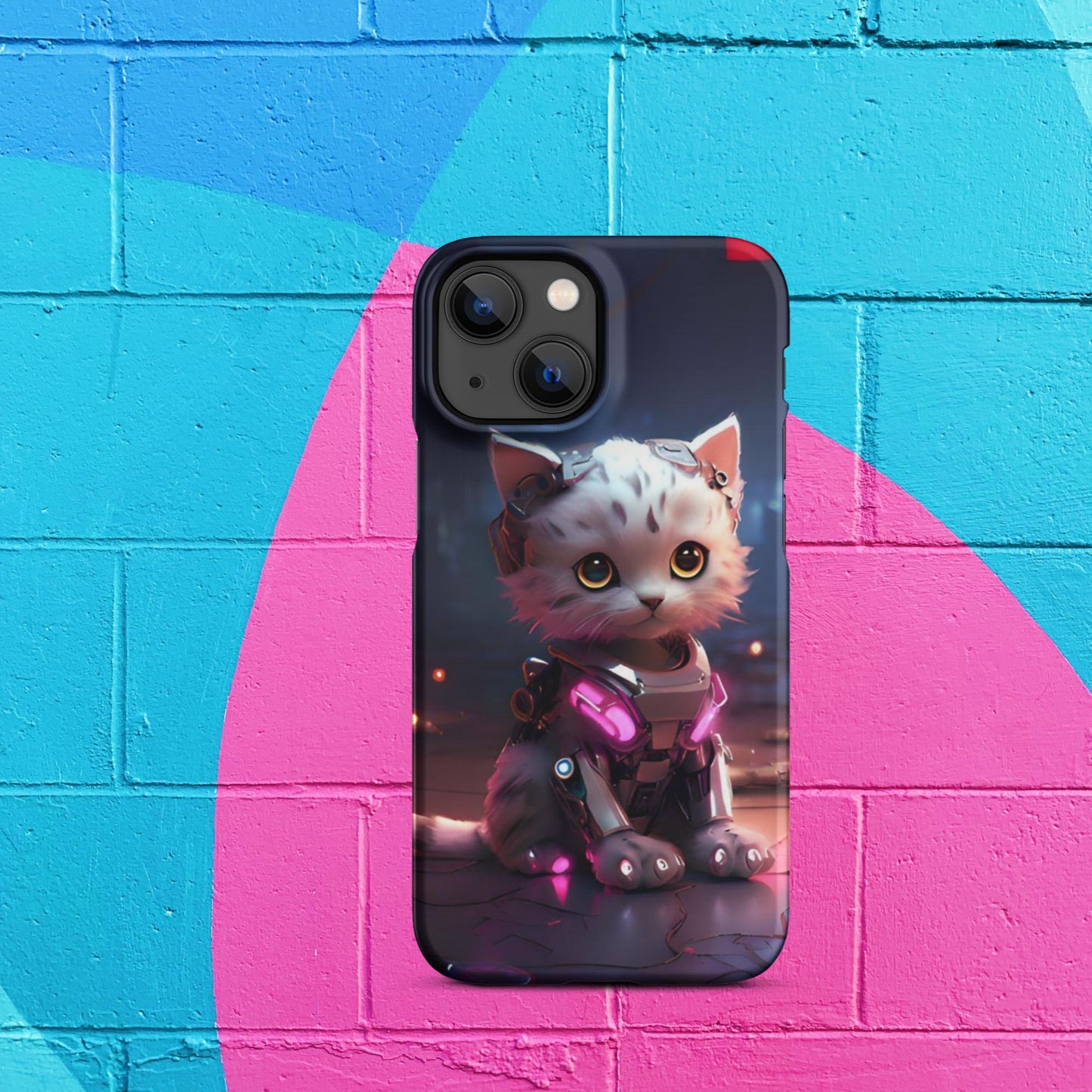 Cyberpunk Kitty Snap Case for iPhone®