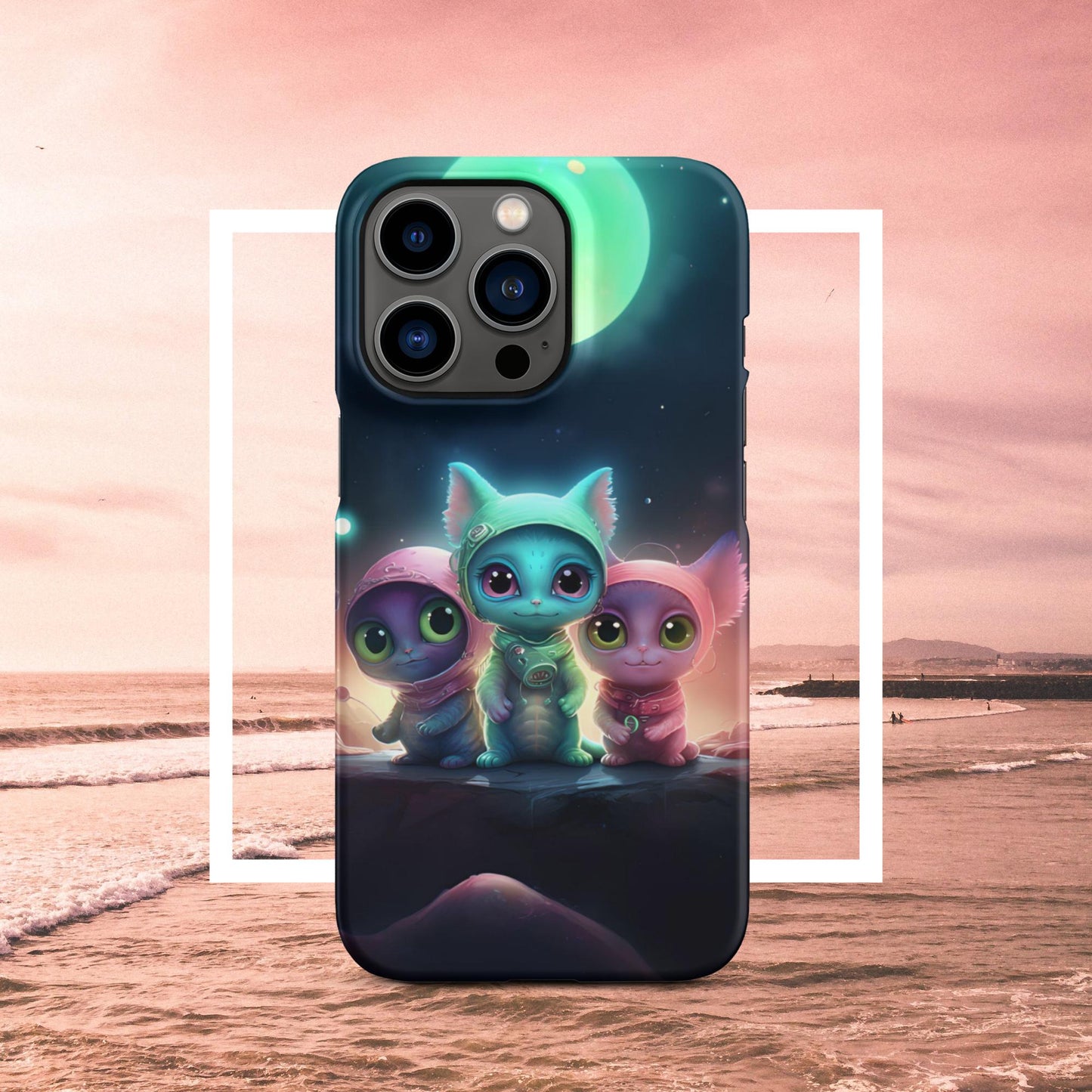Adorable Aliens Snap Case for iPhone®