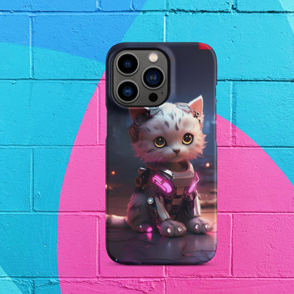 Cyberpunk Kitty Snap Case for iPhone®