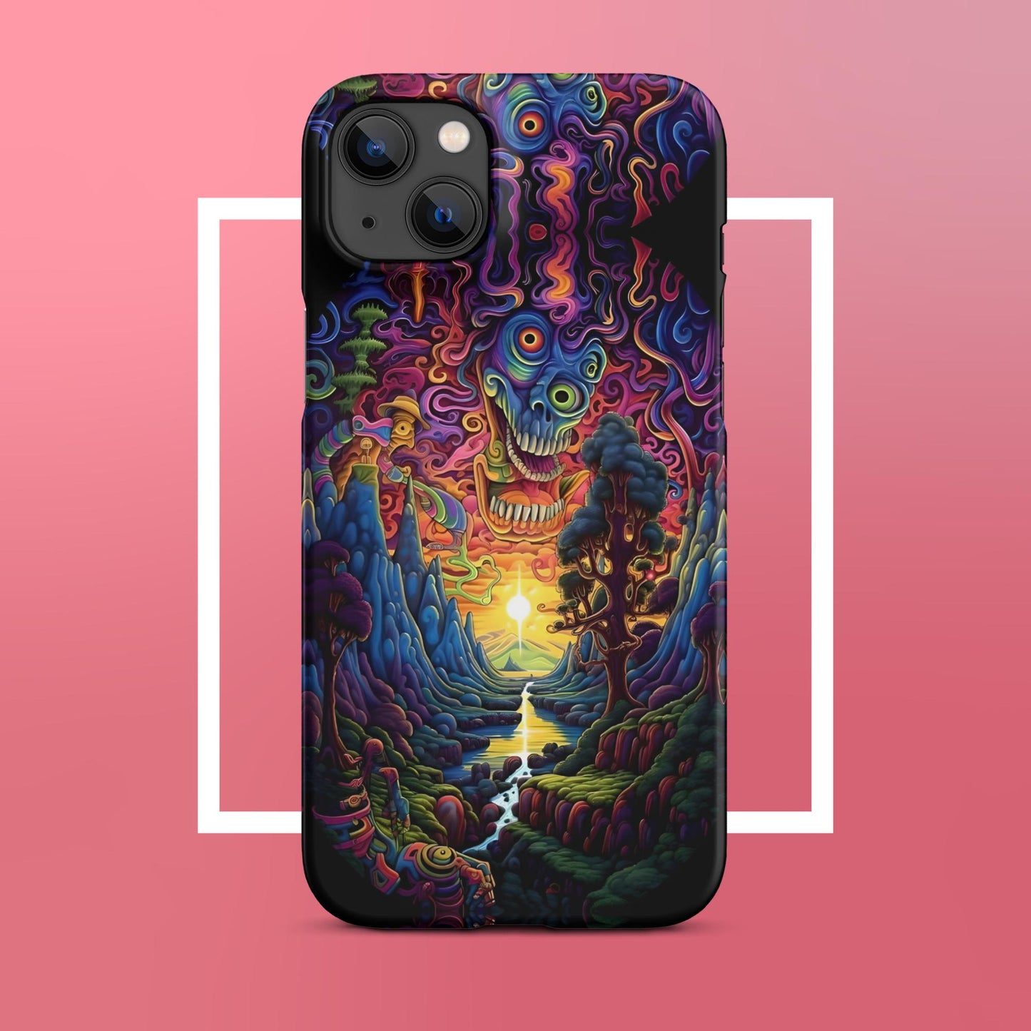 Psychedelic Dragon Snap case for iPhone®