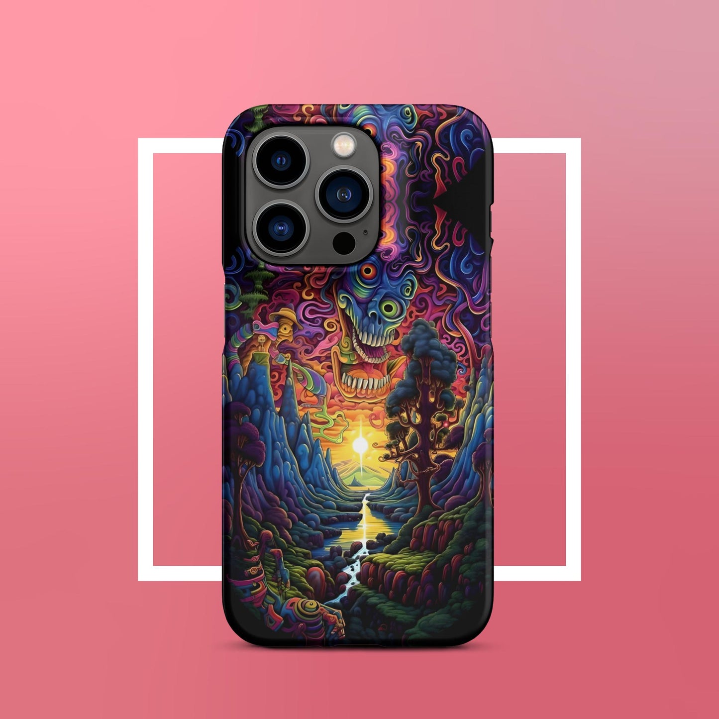 Psychedelic Dragon Snap case for iPhone®