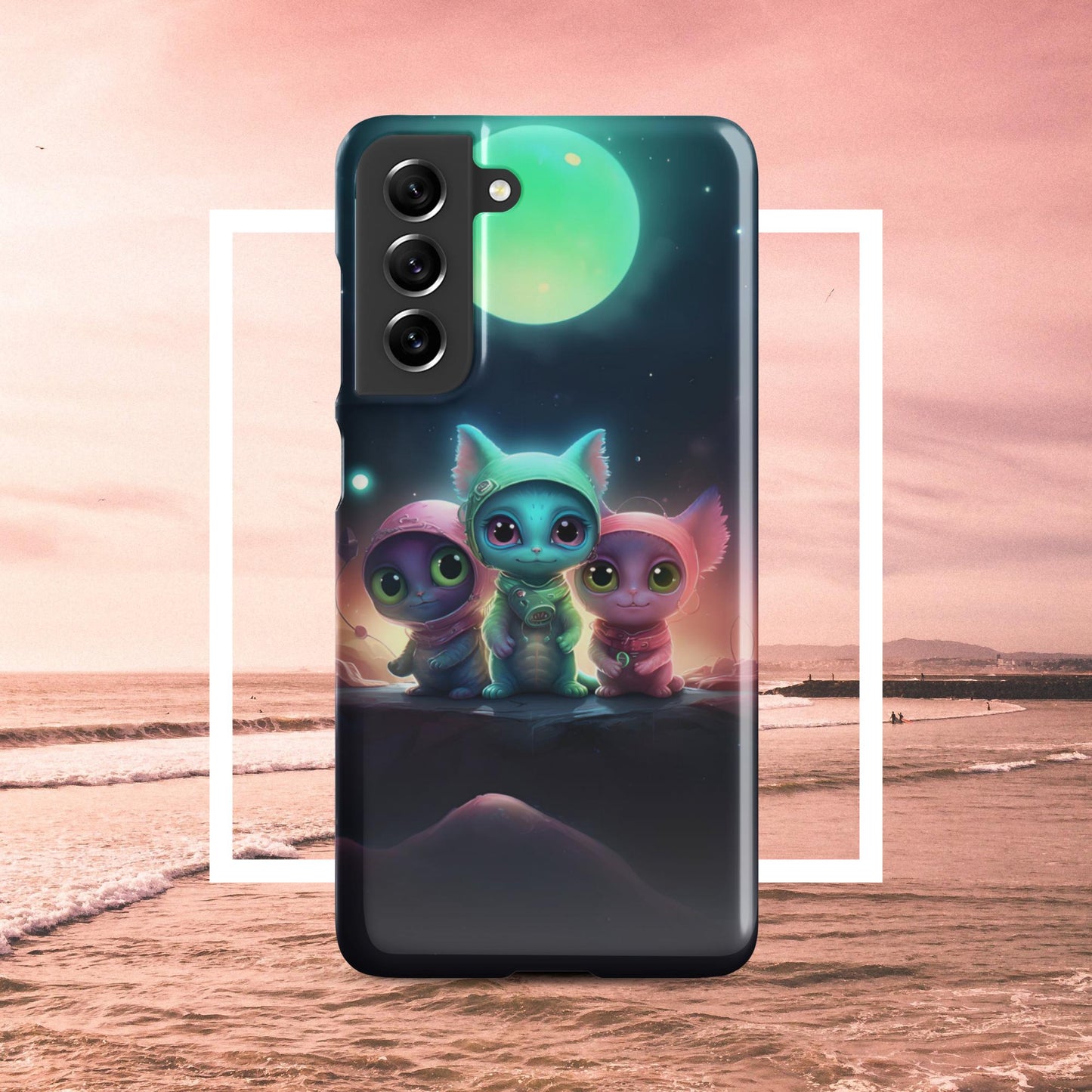 Adorable Aliens Snap case for Samsung®