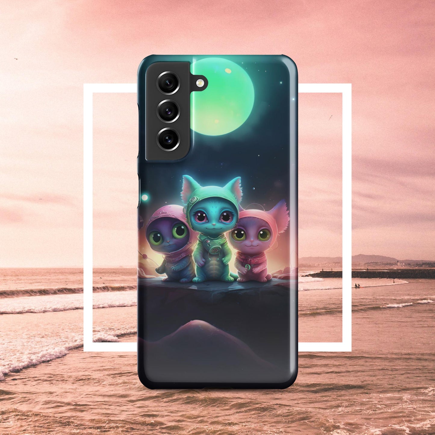 Adorable Aliens Snap case for Samsung®