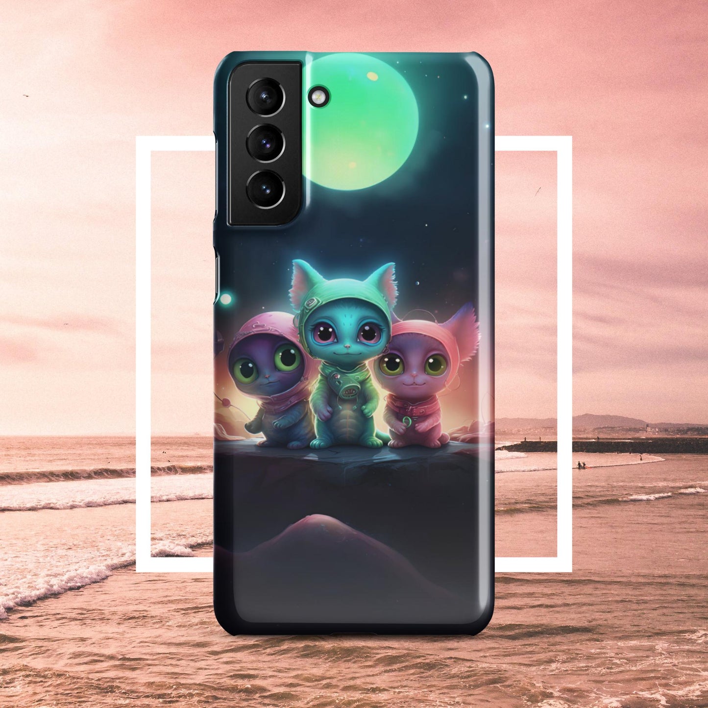 Adorable Aliens Snap case for Samsung®