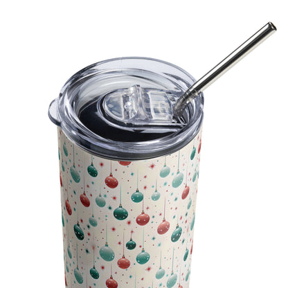 Holiday Ornaments Stainless Steel Tumbler