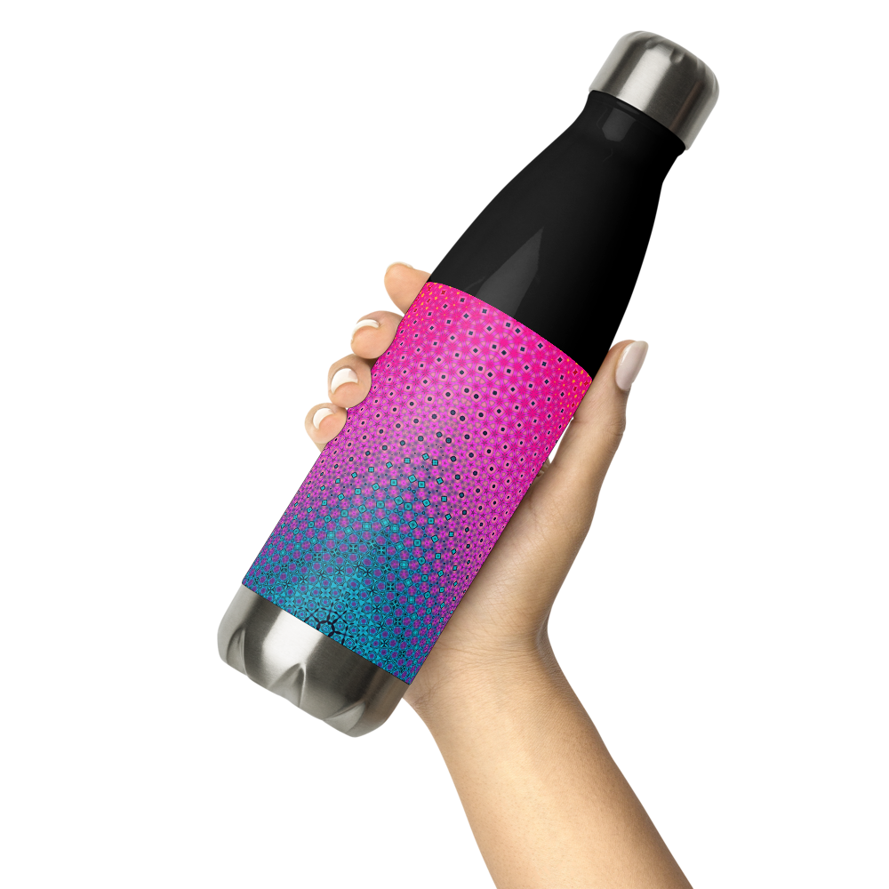 Colorful Patterned Stainless Steel Water Bottle