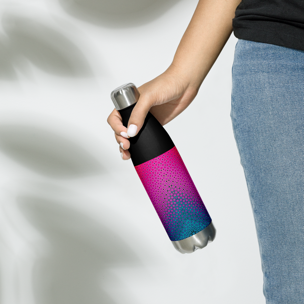 Colorful Patterned Stainless Steel Water Bottle