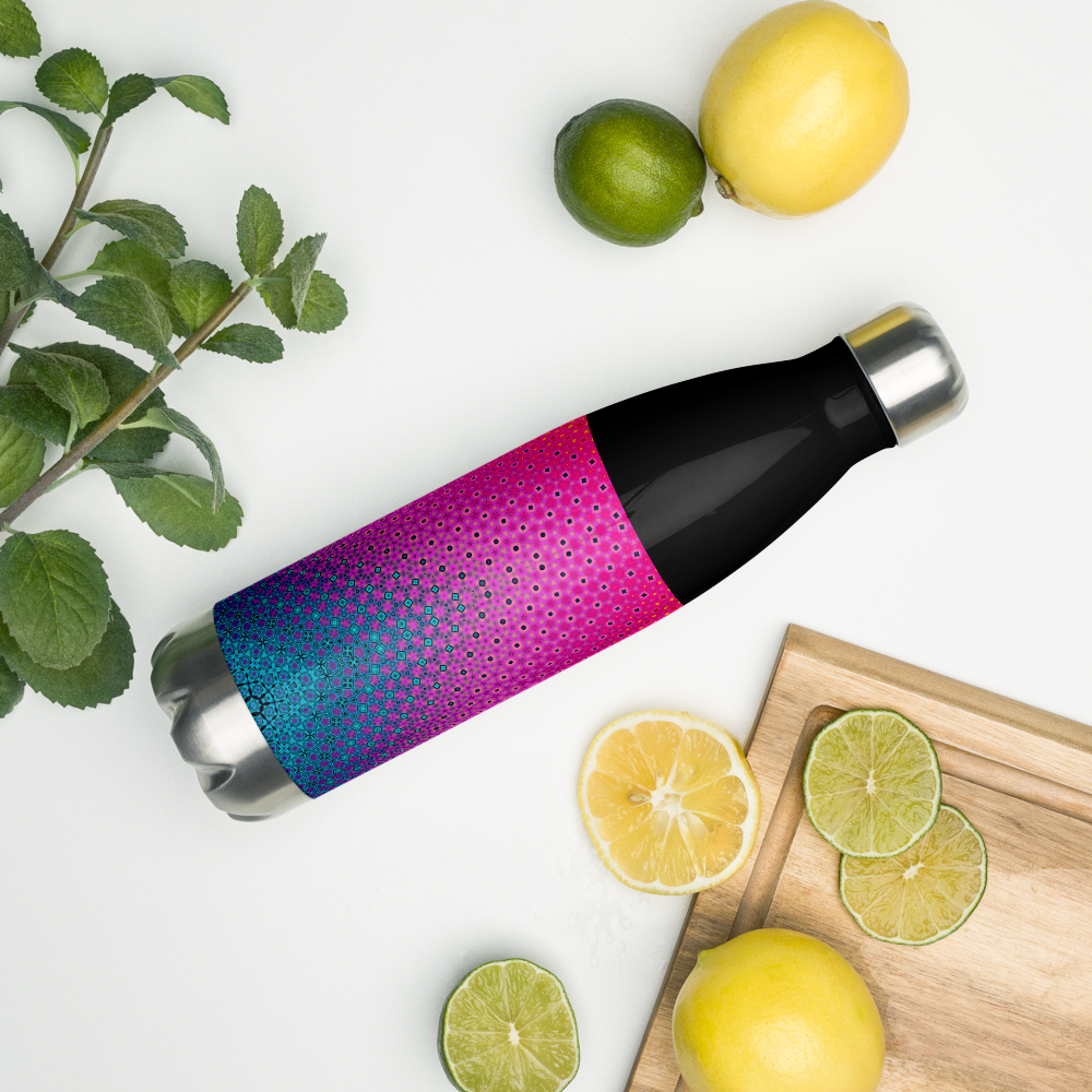 Colorful Patterned Stainless Steel Water Bottle