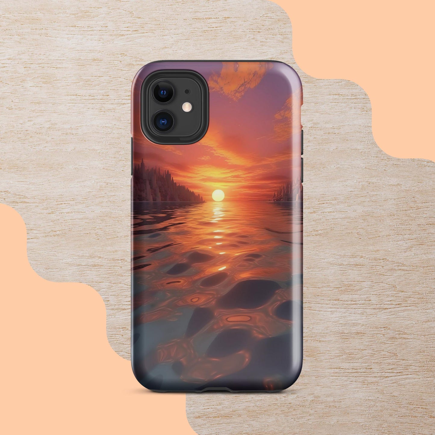 Sunset on the Water Tough Case for iPhone®