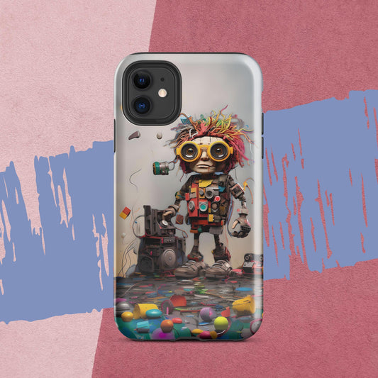 Robo-Rosie the ArtBot Tough Case for iPhone®