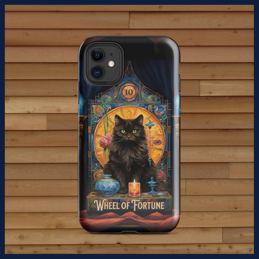 The Wheel of Fortune: Cat's Vision Tarot Card Tough Case for iPhone®