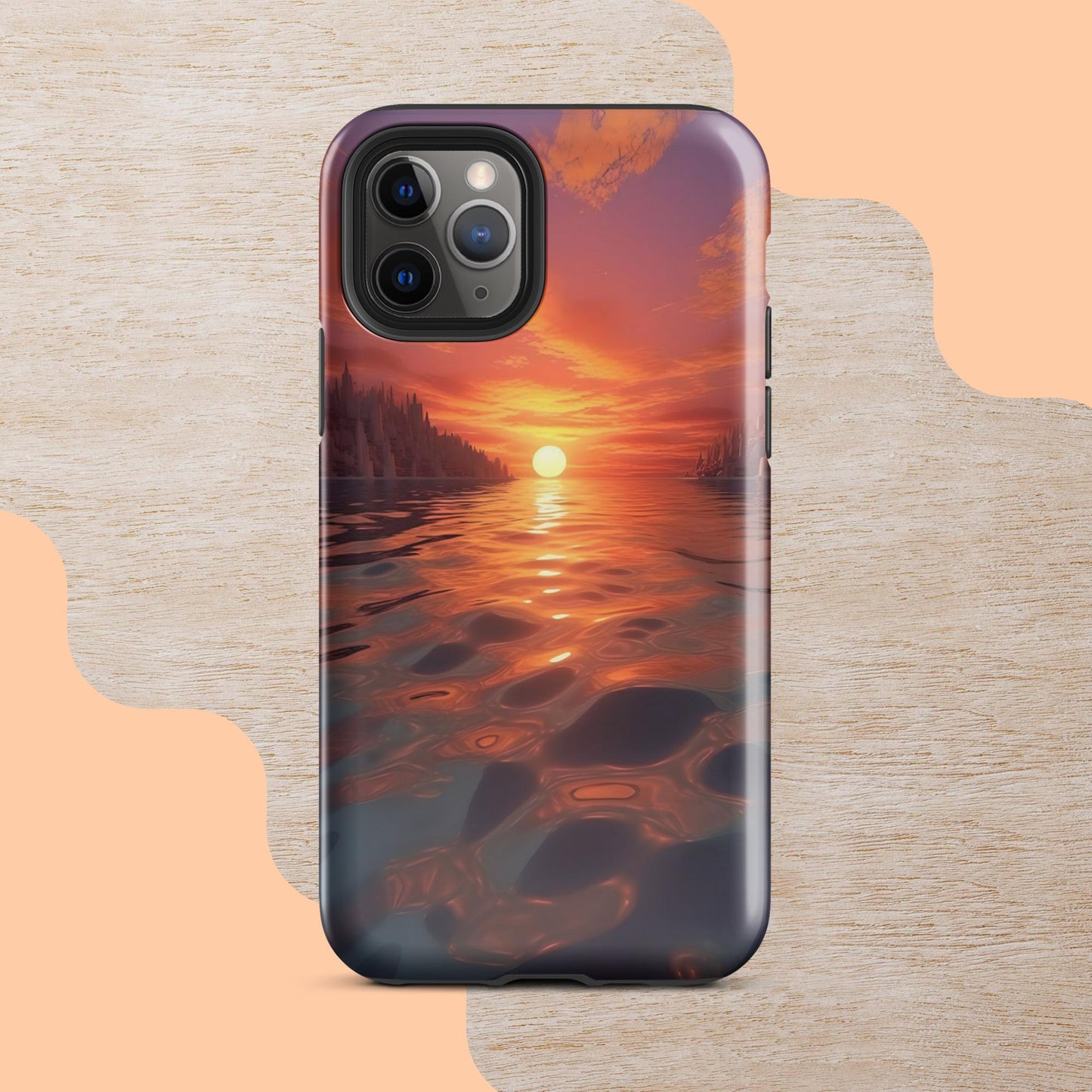 Sunset on the Water Tough Case for iPhone®