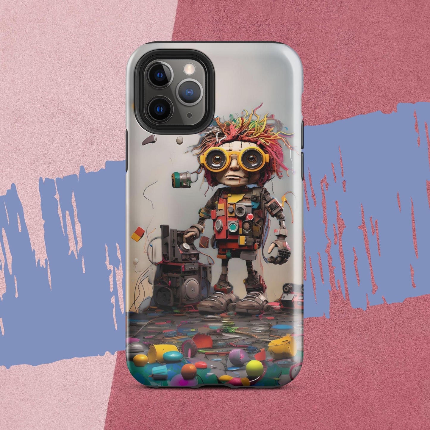 Robo-Rosie the ArtBot Tough Case for iPhone®