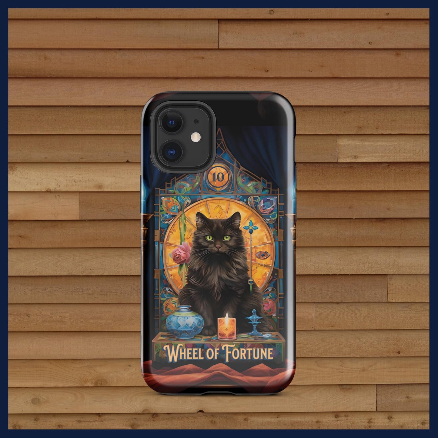 The Wheel of Fortune: Cat's Vision Tarot Card Tough Case for iPhone®