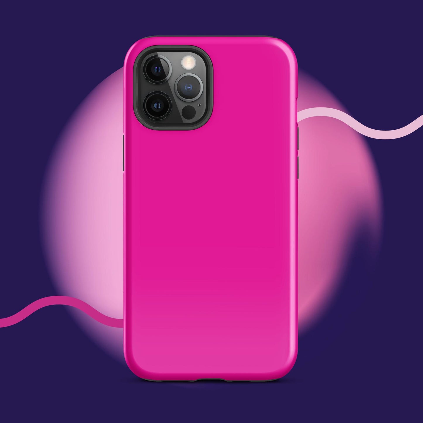 Hot Pink Tough Case for iPhone®