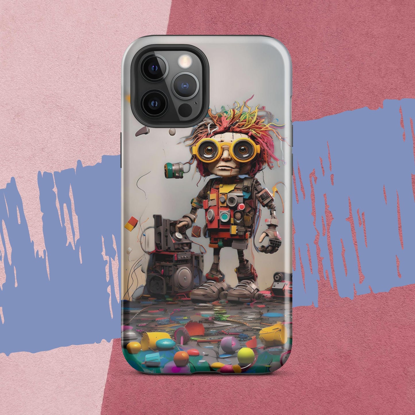 Robo-Rosie the ArtBot Tough Case for iPhone®