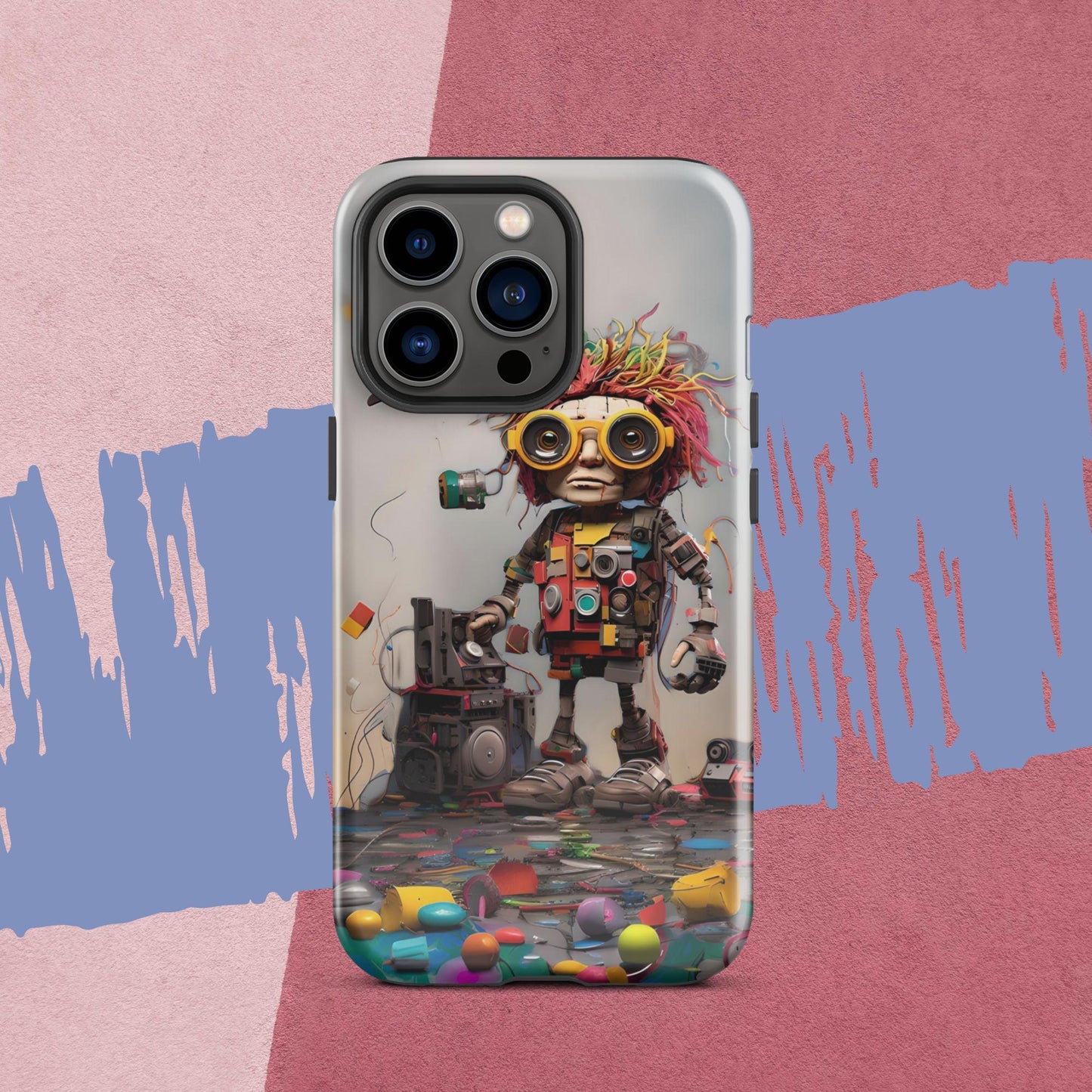 Robo-Rosie the ArtBot Tough Case for iPhone®