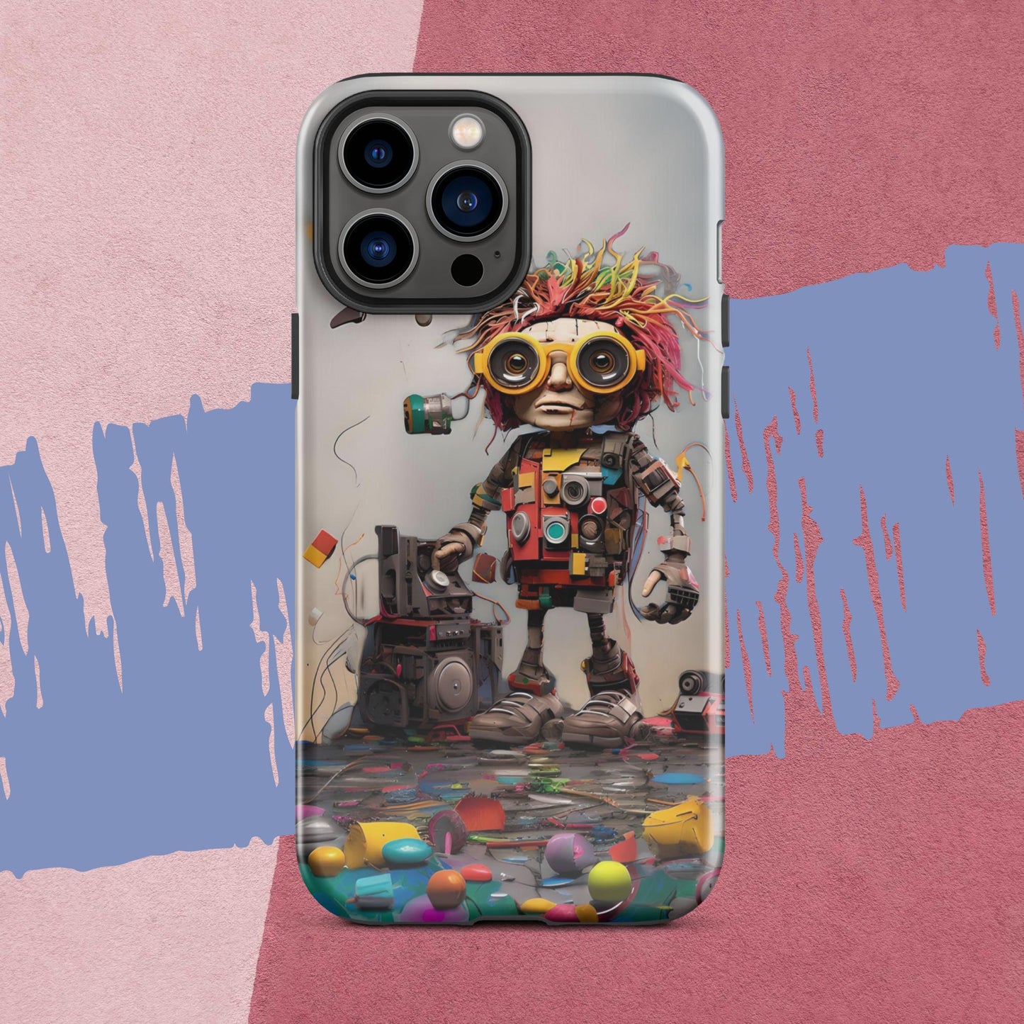 Robo-Rosie the ArtBot Tough Case for iPhone®