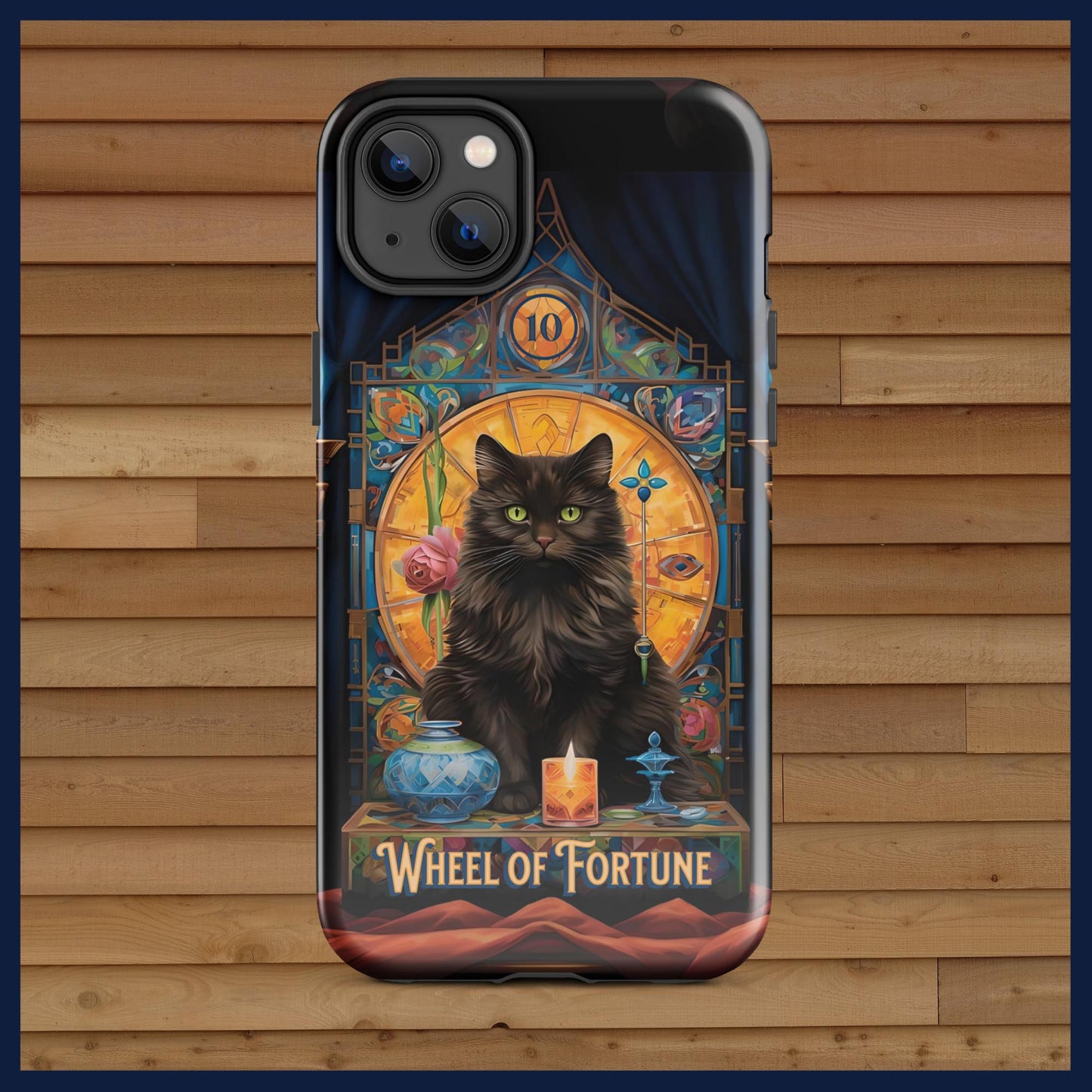 The Wheel of Fortune: Cat's Vision Tarot Card Tough Case for iPhone®