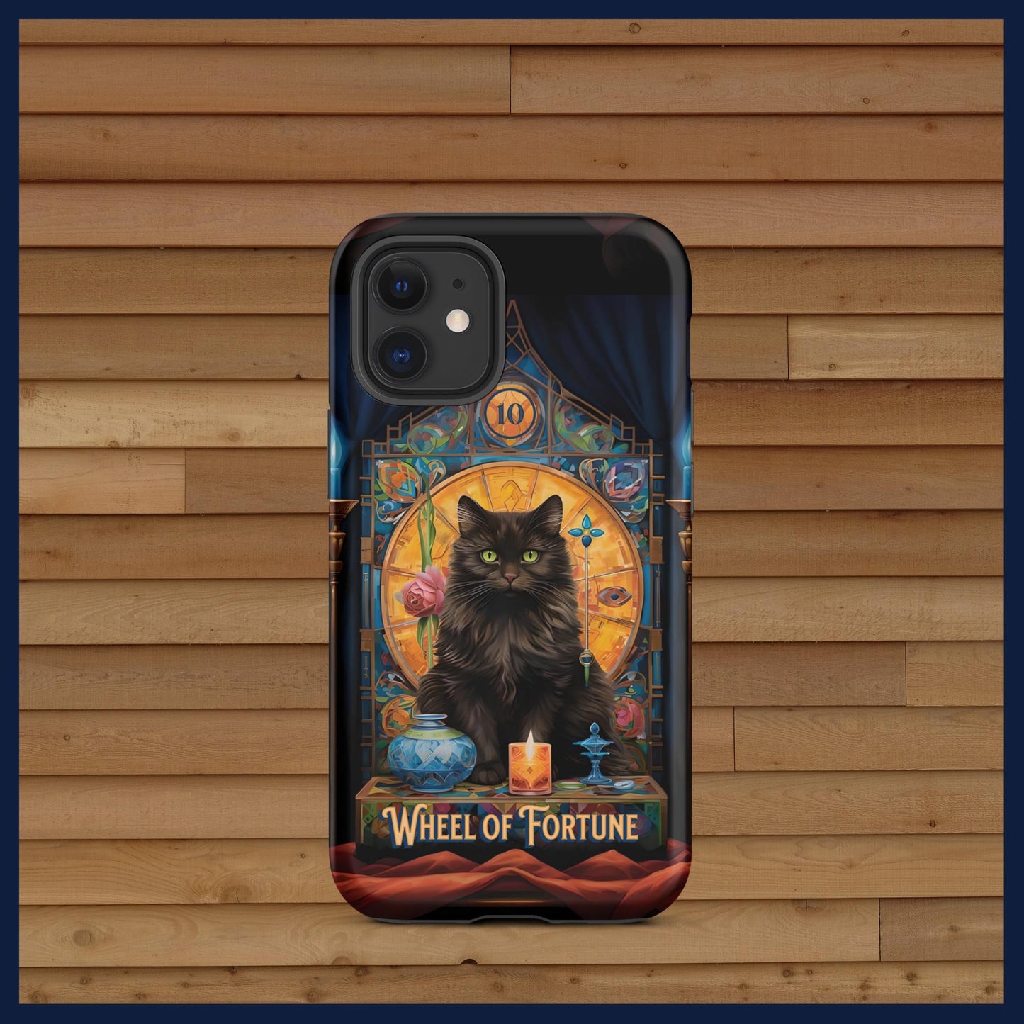 The Wheel of Fortune: Cat's Vision Tarot Card Tough Case for iPhone®