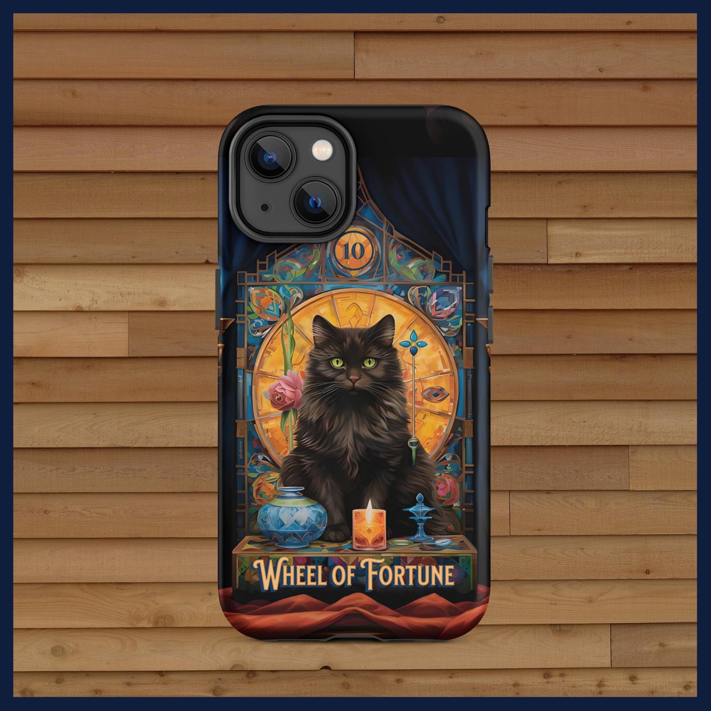 The Wheel of Fortune: Cat's Vision Tarot Card Tough Case for iPhone®