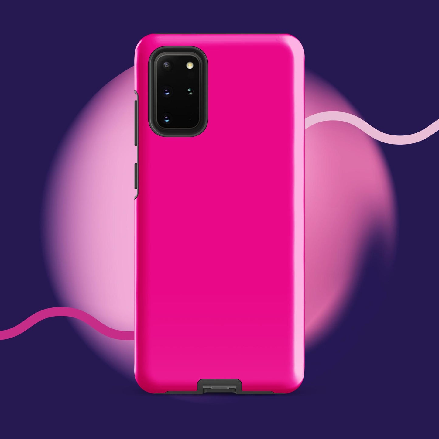 Hot Pink Tough Case for Samsung®