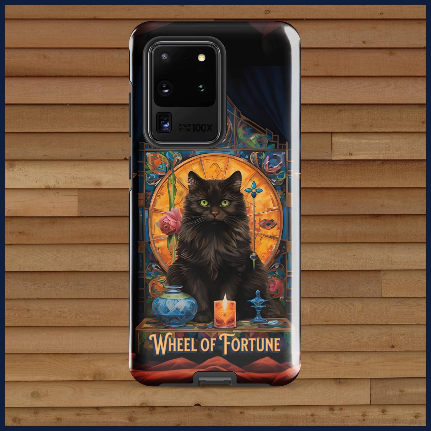The Wheel of Fortune: Cat's Vision Tarot Card Tough case for Samsung®