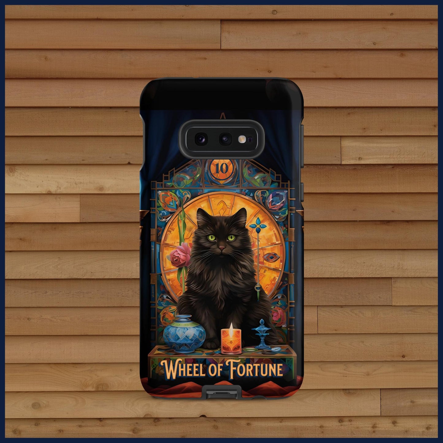 The Wheel of Fortune: Cat's Vision Tarot Card Tough case for Samsung®