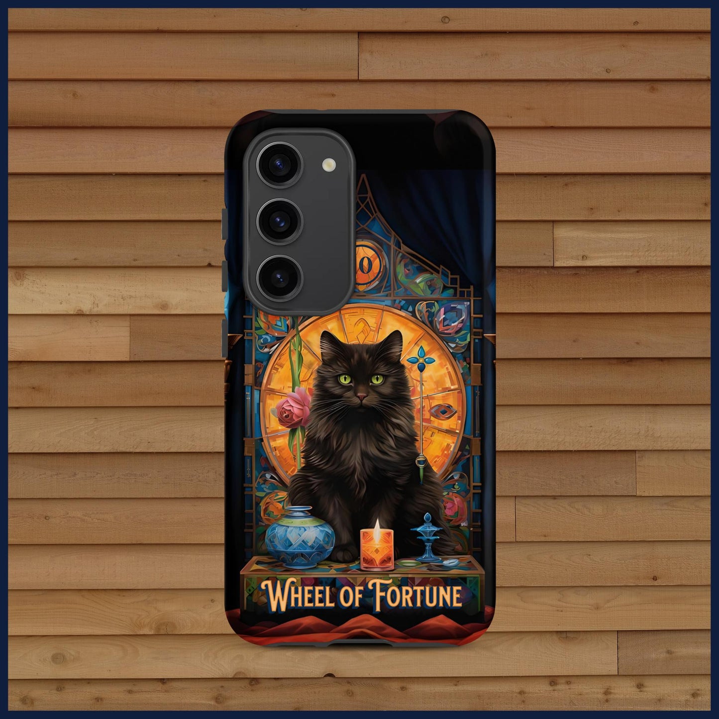 The Wheel of Fortune: Cat's Vision Tarot Card Tough case for Samsung®