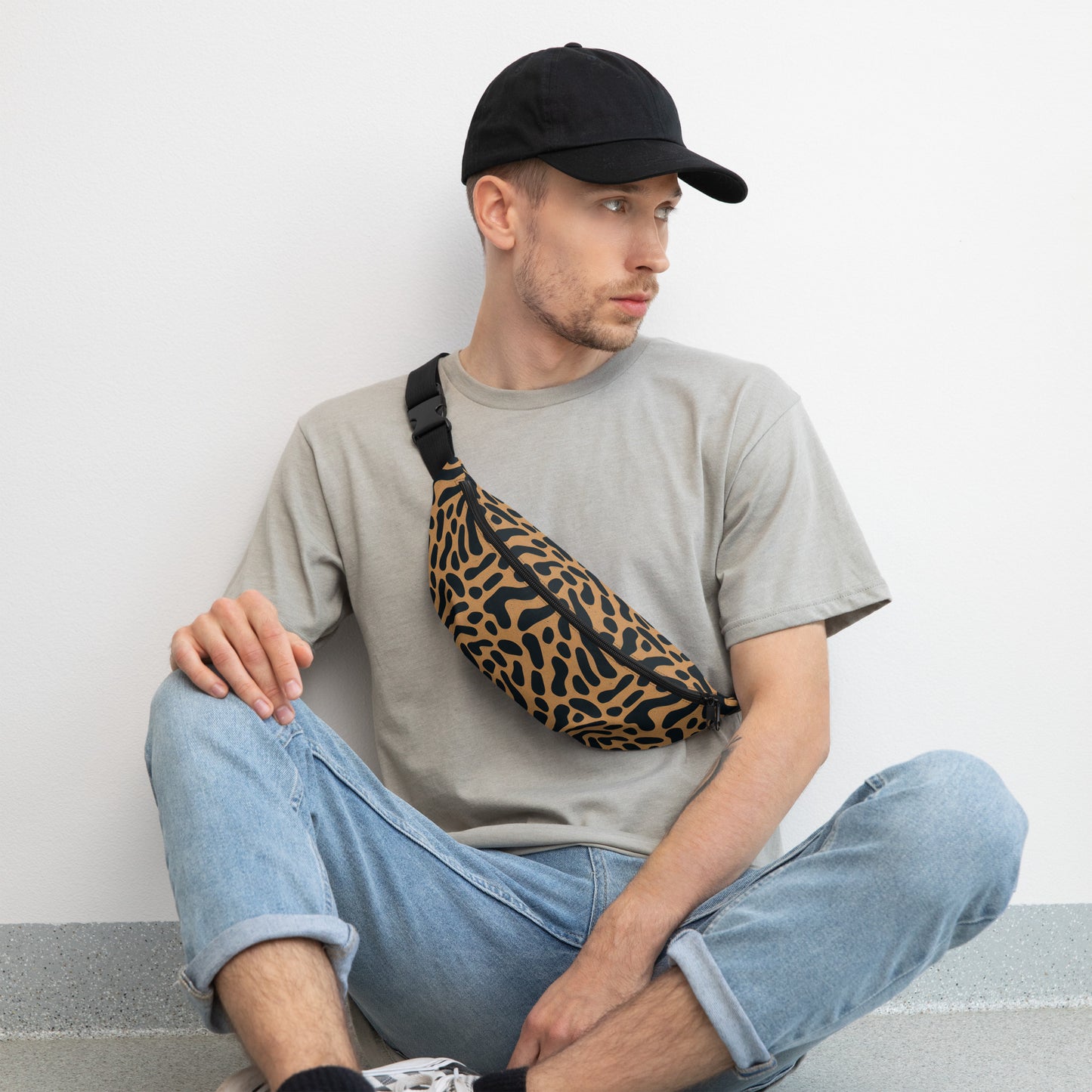 Tiger Print Fanny Pack