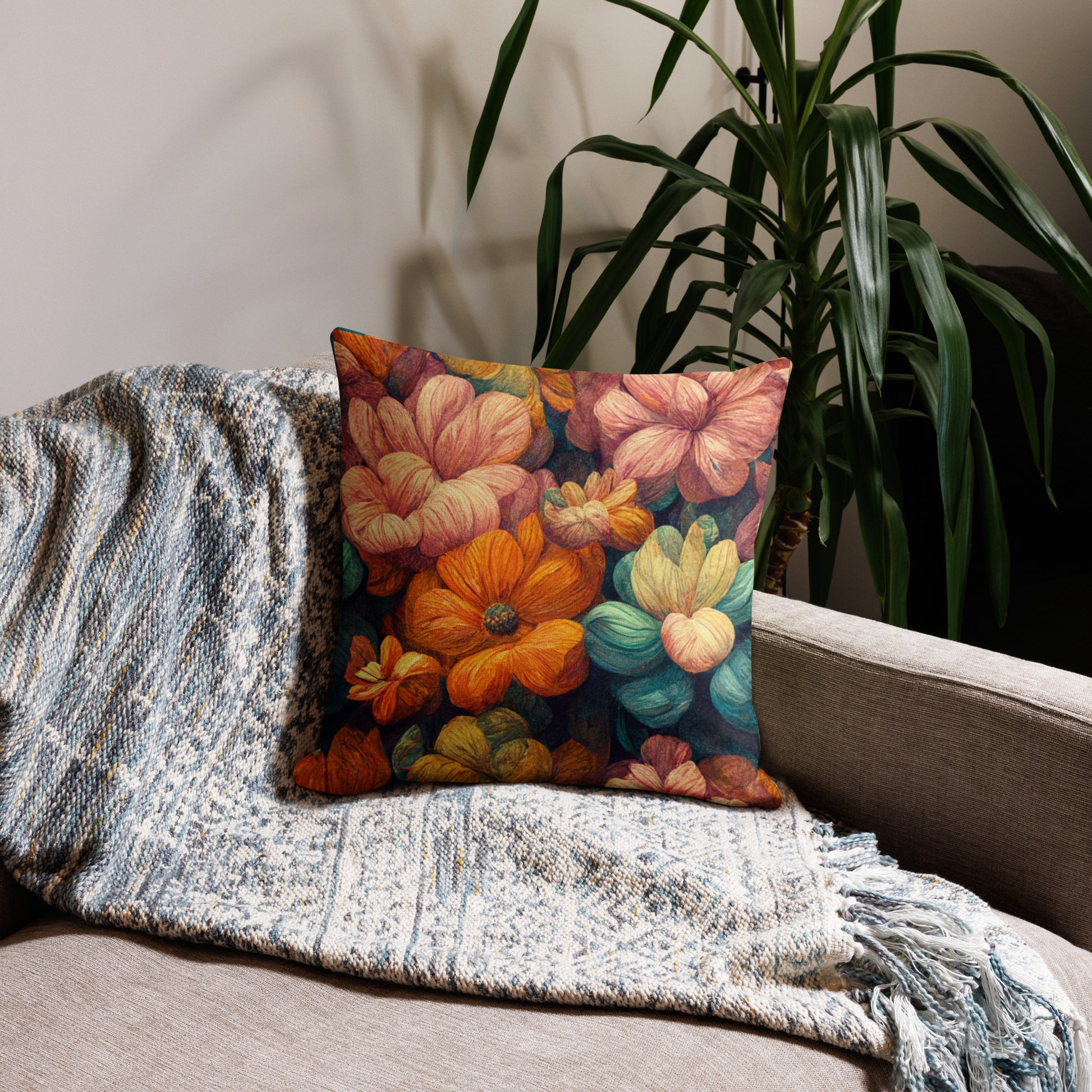 Colorful Floral Pillow Collection - B.Niki Designs