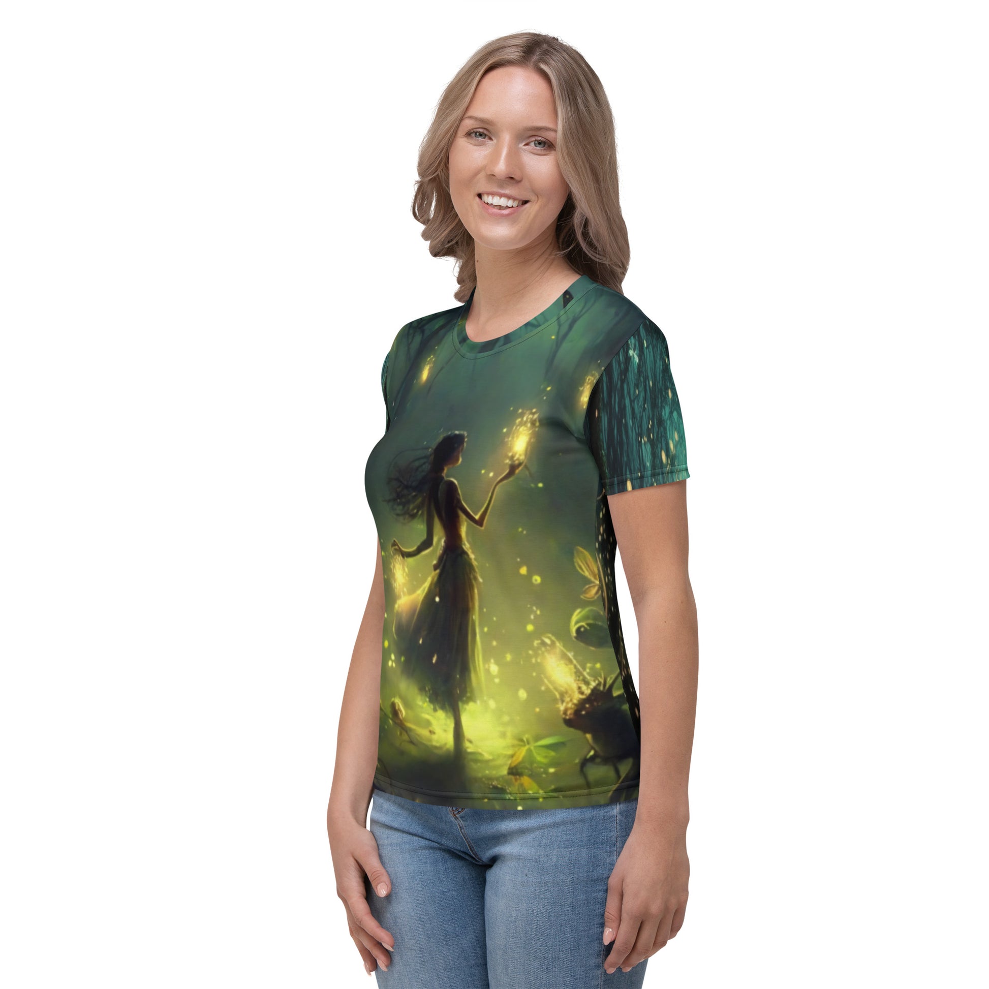 Fairies and Fireflies T-Shirt - B.Niki Designs