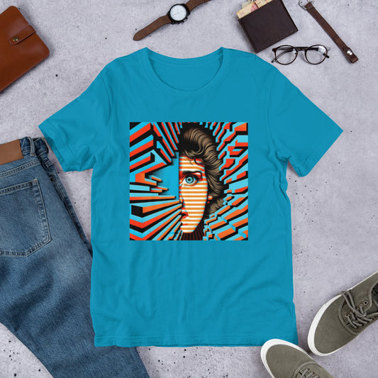 80's Style Optical Illusion T-Shirt - B.Niki Designs