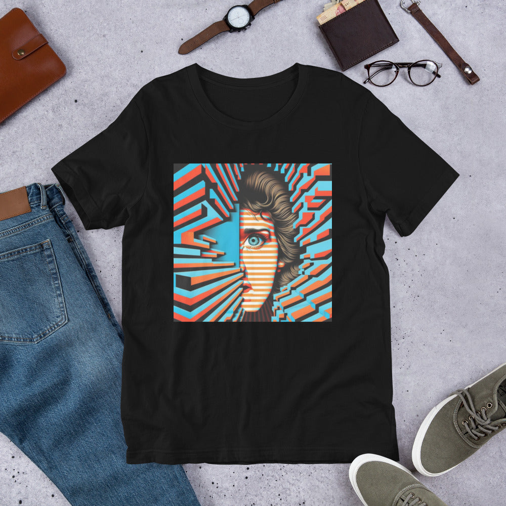 80's Style Optical Illusion T-Shirt - B.Niki Designs