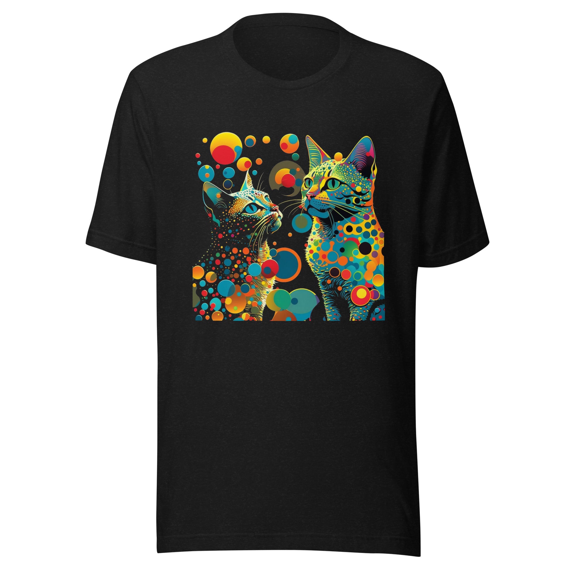 Colorful Pop-Art Cat T-Shirt - B.Niki Designs
