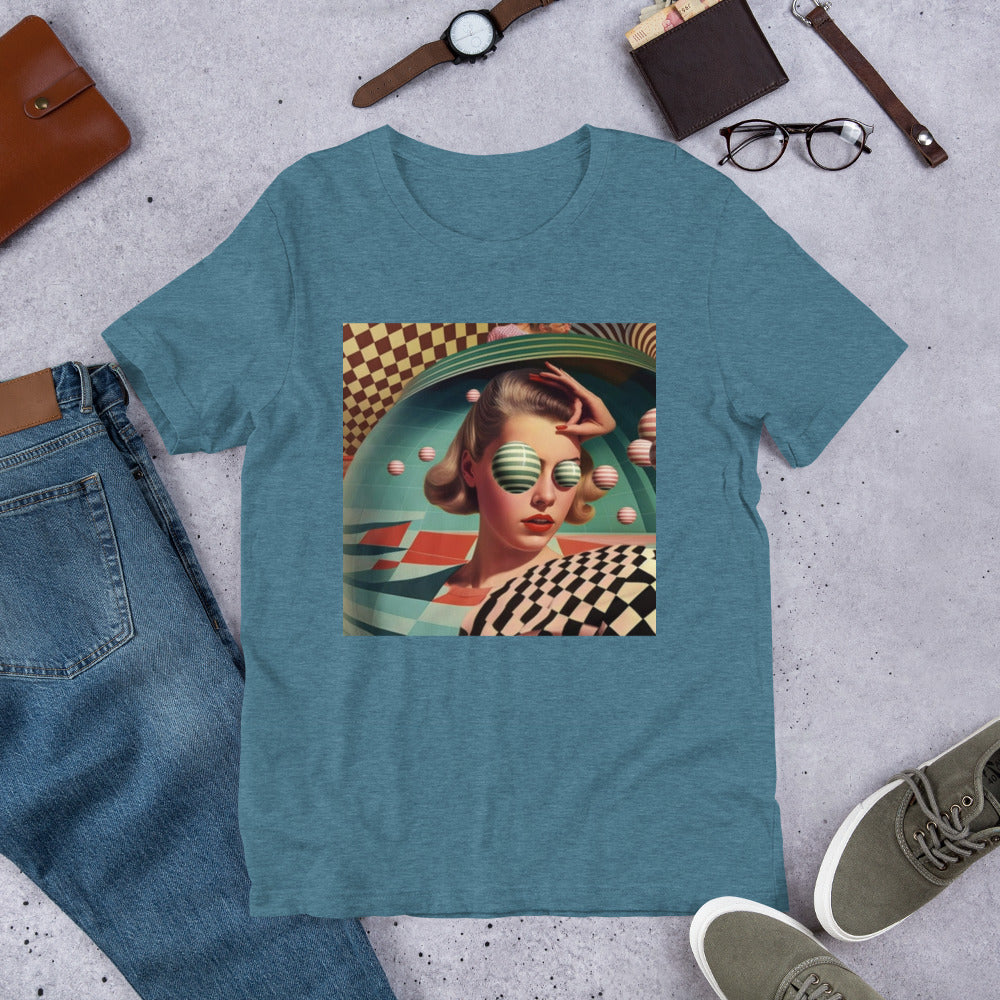 50's Style Retro Sci-Fi Whimsical T-Shirt - B.Niki Designs